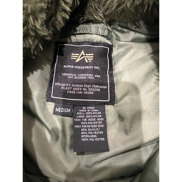 Alpha industries fur parka - Picture 4 of 5
